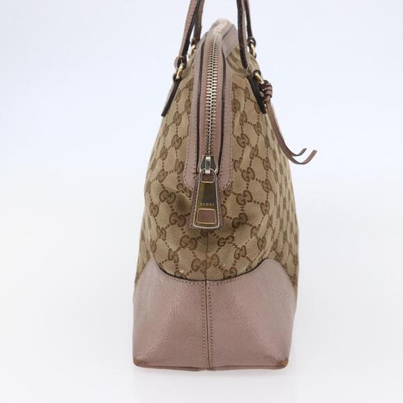 GUCCI GG Canvas Shoulder Bag Beige Gold - Picture 4 of 13